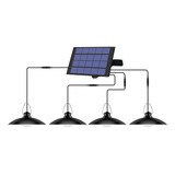 Solar Lamp Yard, Funciona Con Luz Automática Para Jardín Int