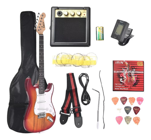 Guitarra Electrica Amplificador Tipo Stratocaster Accesorios