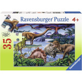 Rompecabezas Ravensburger 35 Piezas Dinosaurios Edad 4