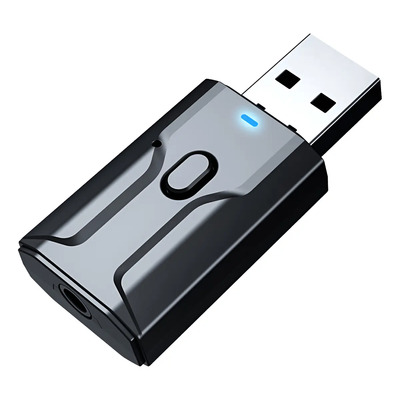 Adaptador Bluetooth 5.0 Usb 2 En 1 Para Pc\u002Ftv\u002Fauto\u002Fhogar | Meses sin interés