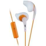 Jvc Haenr15 Auriculares Deportivos Gumy Con Control Remoto Y Color White