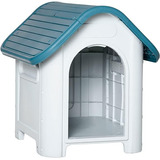 Hogar Perro Azul 70x70x55cm Mascotas Dh002