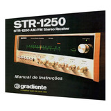 Manual Do Receiver Gradiente Str-1250 (cópia Colorida)