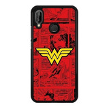 Funda Protector Para Huawei Wonder Woman Dc Comics 02