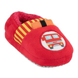 Pantufa Infantil Antiderrapante Menino Bebe Bombeiro Pimpolh