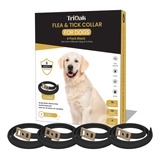 Paquete De 4 Collares Antipulgas Para Perros, Collar Avanzad