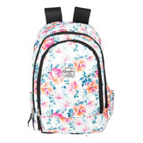 Mochila Urbana Mujer  Porta Notebook Qe450 Preventa Color Sakura