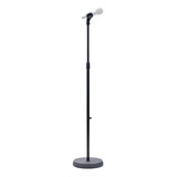Pedestal Para Microfone Base De Ferro Aweda Ams-512