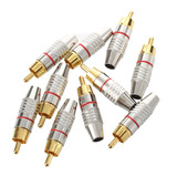 Adaptador De Audio, Cable Coaxial, Conector Rca, Sin Costura