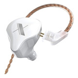 Audífonos In-ear Gamer Kz Edx With Mic Blanco