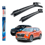 Kit De Palheta Dianteira Creta 2021 2022 2023 Original Bosch