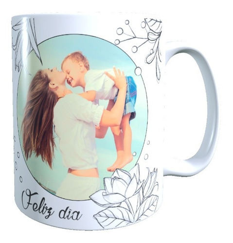 Taza Personalizada Con Foto, Regalo Día Madre