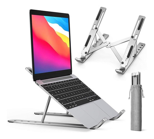 Soporte De Aluminio Para Macbook Notebook Escritorio Oficina