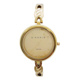 Reloj Dmario Fg1607 Mujer Cristal Zafiro 100% Original 