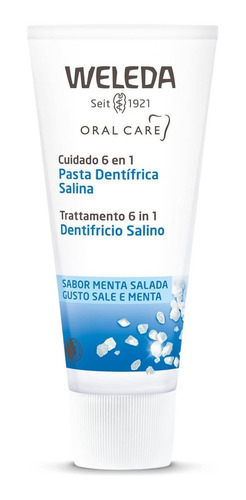 Pasta Dentífrica Salina Protección Natural Weleda 75 Ml
