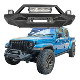 Defensa Delantera Acero Barra Led Jeep Gladiato Jt 2018-2024