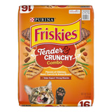Purina Friskies - Combo De Comida Seca Para Gatos, 16 Libras