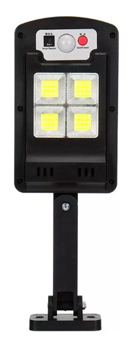 Luminaria Solar Luz Led Sensor Presença Poste Parede Forte