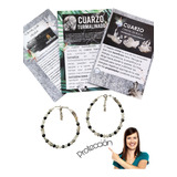 Pulsera Turmalina Negra + Cuarzo Blanco + Cuarzo Turmalinado