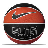 Balón Baloncesto Nike Elite All Court 8p No.7-ambar/negro Color Ambar/negro