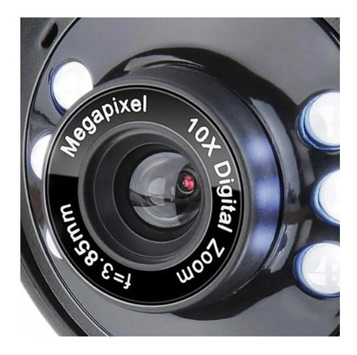 Web Cam Com Microfone Video Aula Visão Noturna Multilaser