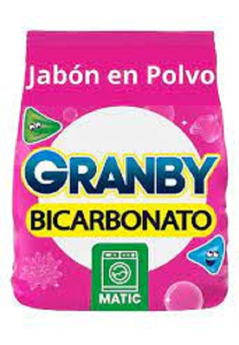 Jabon Polvo Granby Matic Rosas 800 Grs