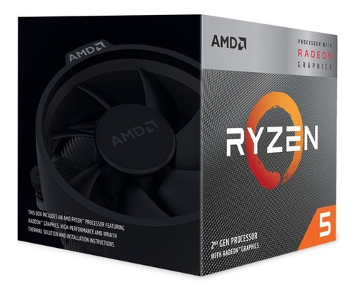 Procesador Gamer Amd Ryzen 5 3400g 