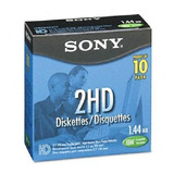 Diskettes Sony 3.5  2hd 1.44 Mb Caja Con 10 Piezas