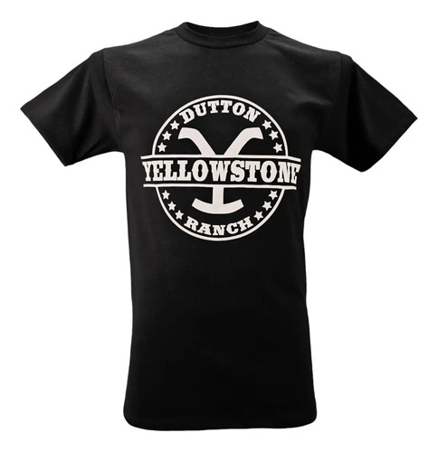 Playera Yellowstone Dutton Ranch 100% Algodón Vaquera