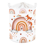 Clastyle Cesta De Ropa Bohemia De 45l Para Niña, Diseño D.