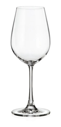 Copas De Cristal Vino White Wine Bohemia Sarah 400 Ml X6