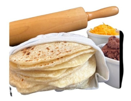 60 Tortillas De Harina 100% Caseras Hechas A Mano Y En Comal