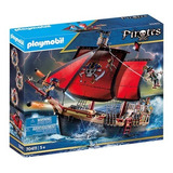 Playmobil Barco Pirata Calavera + Figuras Pirates 70411 Ed