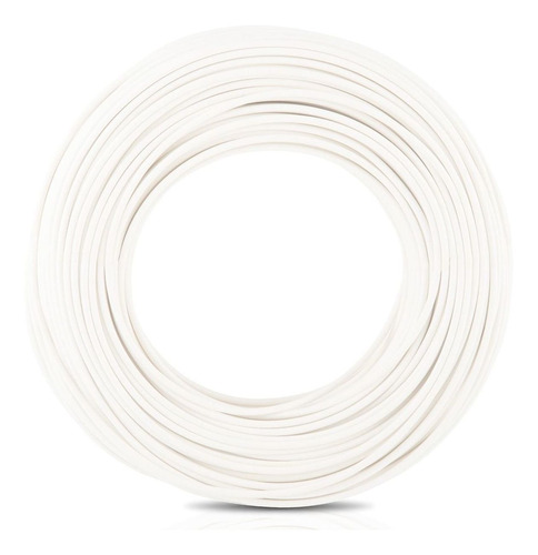 Cable Thw Iusa Calibre #12 100m Blanco Iusa