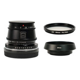 Lente Ttartisan De 35mm F1.4 Para Camara Sony Con Montura E