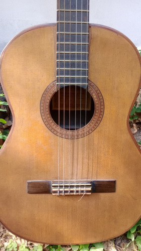 Guitarra Criolla Clásica Antigua Casa Nuñez Medio Concierto