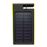 Cargador Solar Inalámbrico Qi, Mxqib-004, 10000ma, Amarillo