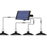 Colgantes De Luz Solar Con Panel Ajustable Automático