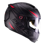 Capacete Moto Peels Icon  Fast Preto Fosco Com Viseira Solar