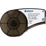 Etiquetas Brady M21-750-499 Blanco Con Tinta Negra .75x16ft