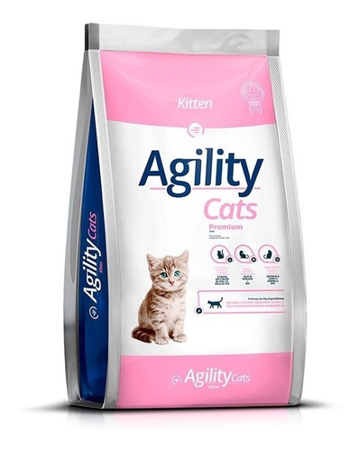 Alimento Para Gato Agility Cats Kitten 1,5kg