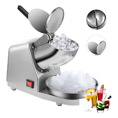 Maquina Raspados Triturador Hielo Triturador Cuchillo Doble Color Gris | Envío gratis