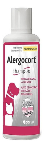 Shampoo Alergocort 200ml Cães E Gatos - Coveli
