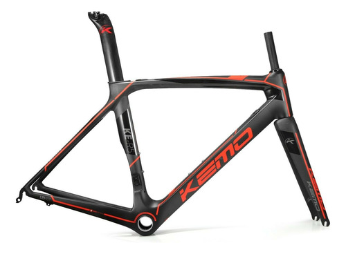 Quadro Kemo Ke-r5 Speed Carbon Road 700c Novo