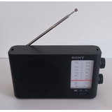 Radio Analógica Sony Icf-19 Portátil A Pilas Fm/am Usada