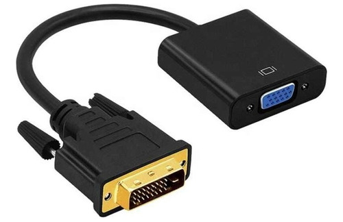 Adaptador Dvi-d A Vga 1080p - Conversor Macho 24+1 A Hembra 