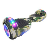 Skate Elétrico Hoverboard Hnq 6.5   Exército Camuflado 6.5 Cm