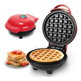  Maquina Waffle Elétrica Mini Grill Antiaderente Teflon 110v