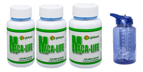 Maca-life+botilito Medidor 1.1l