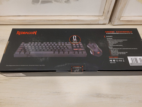  Kit Redragon Kumara Teclado Y Mouse Griffin Sin Uso En Caja